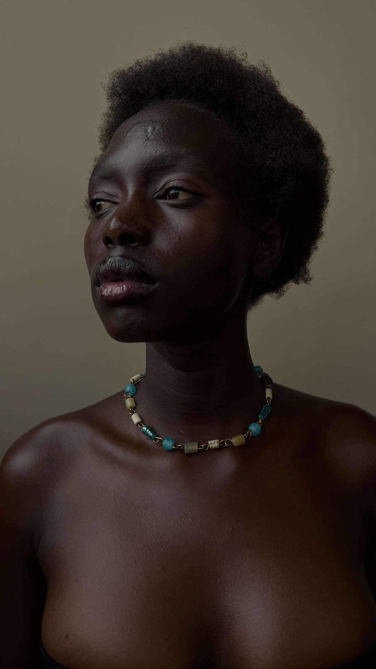 Samawati Glass Bead Necklace