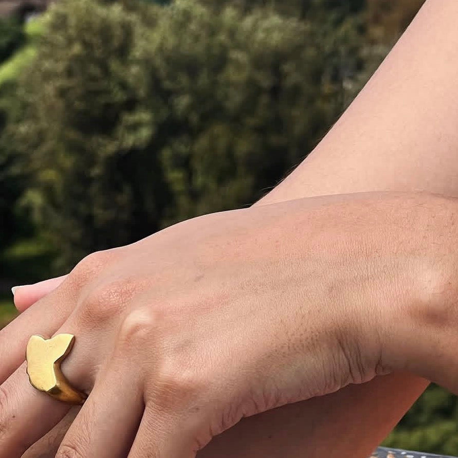 African map ring
