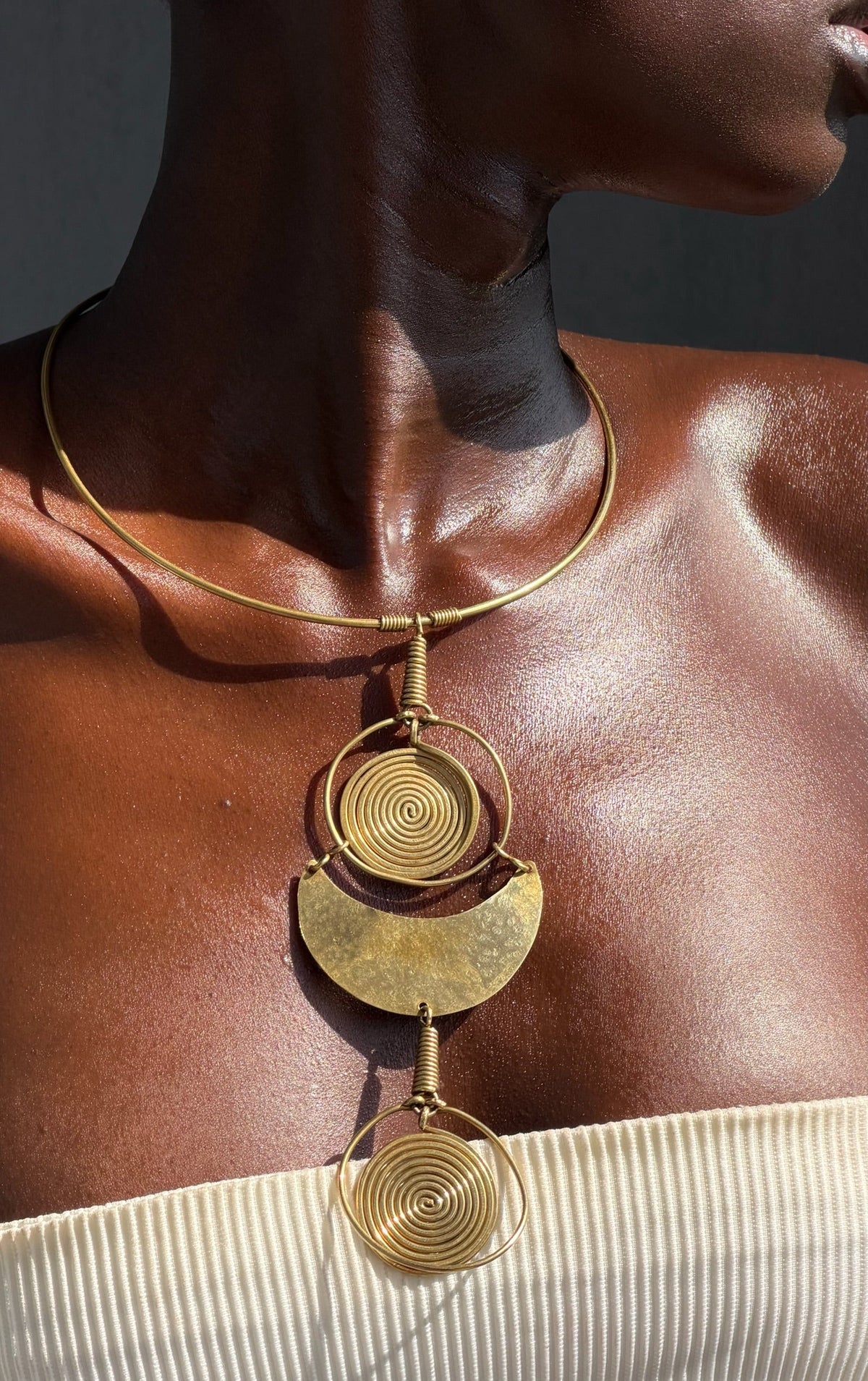 Mwezi Neck Cuff