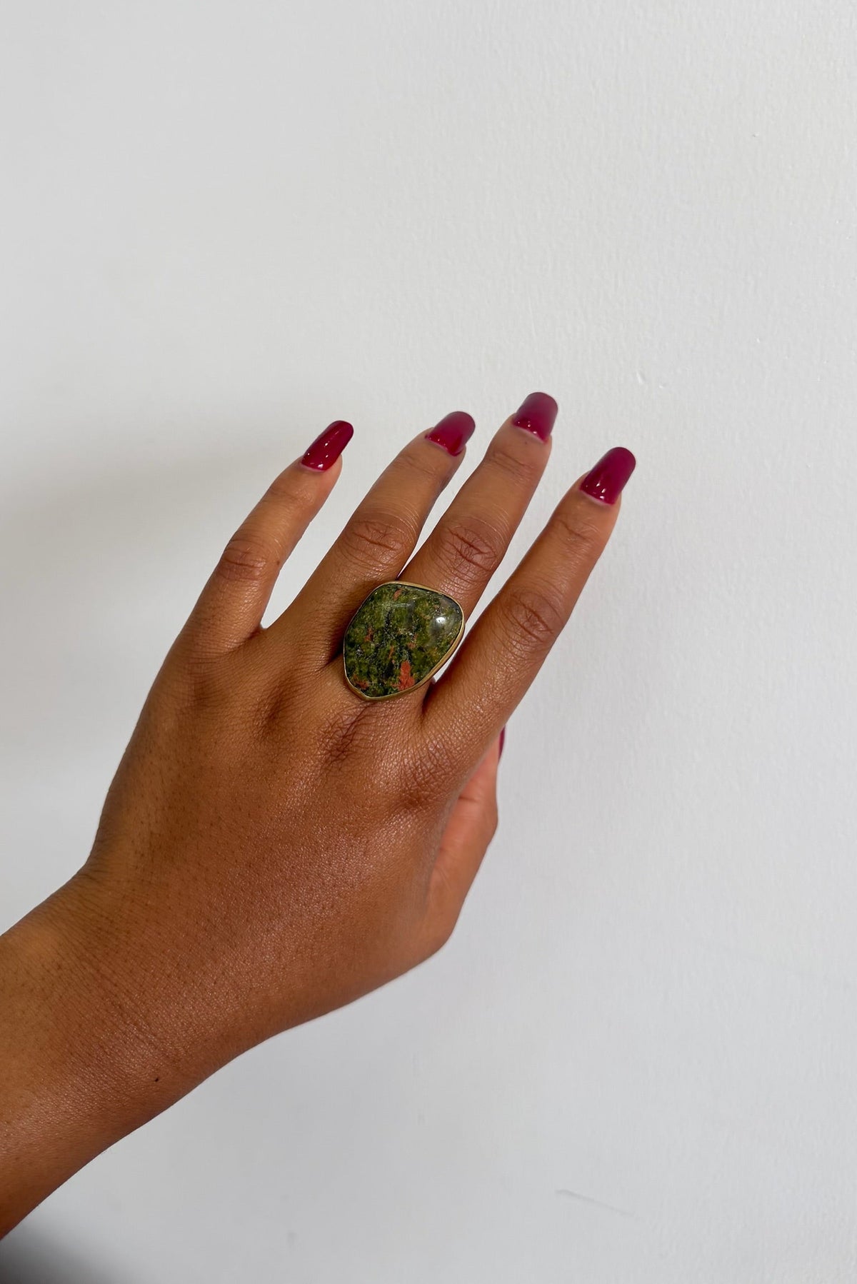 Unakite Ring