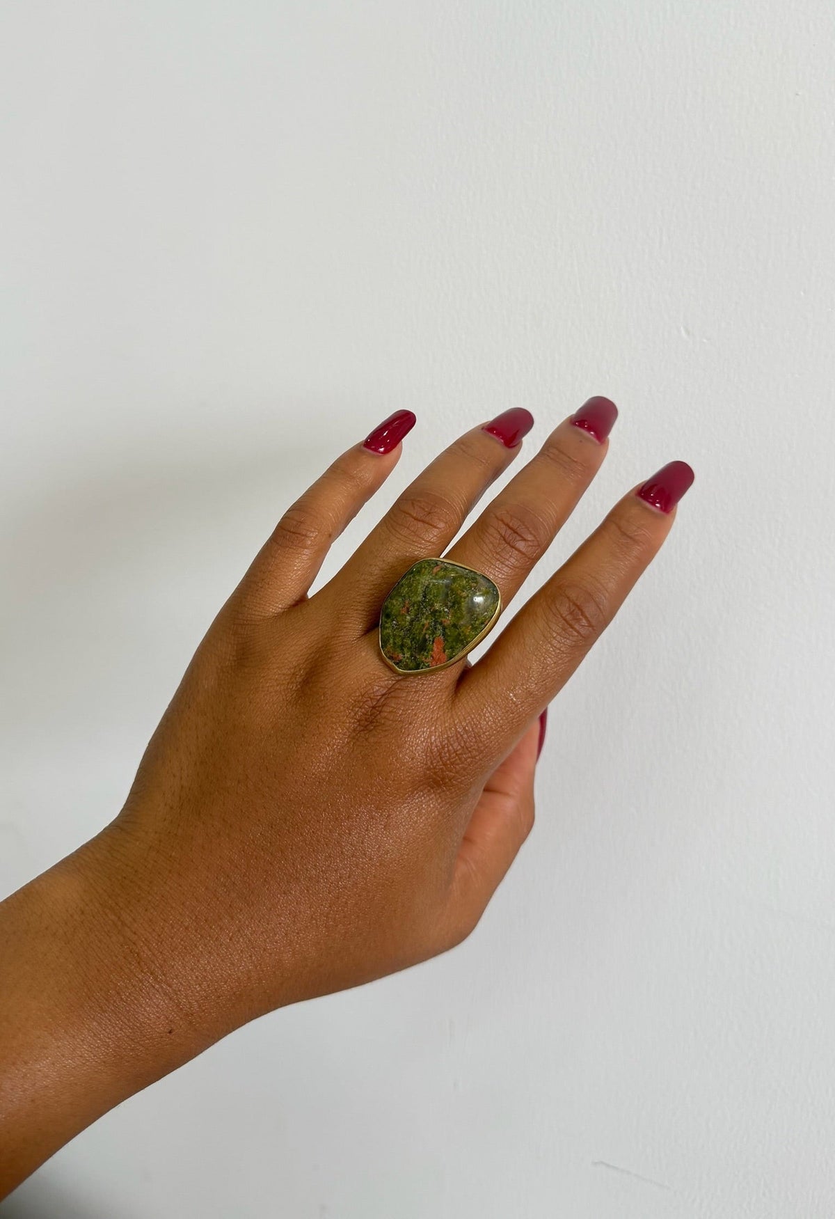 Unakite Ring