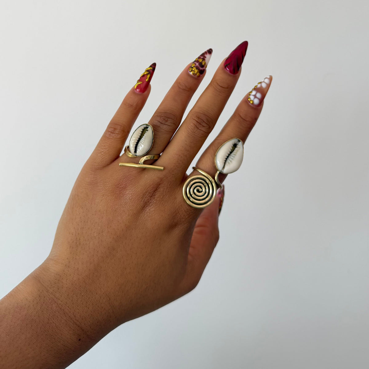 Cowry Rings