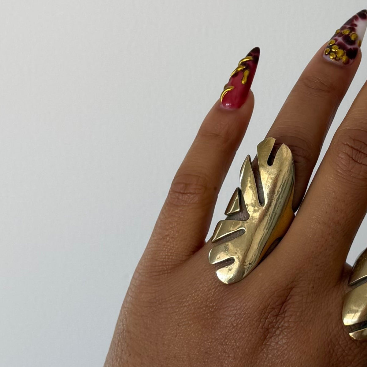 Stripped Amani wrap ring