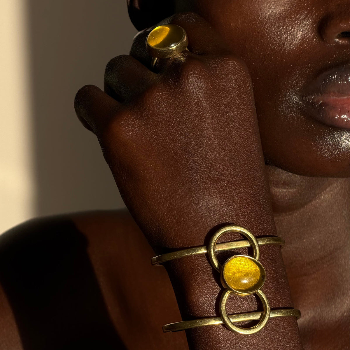 Pastel yellow set