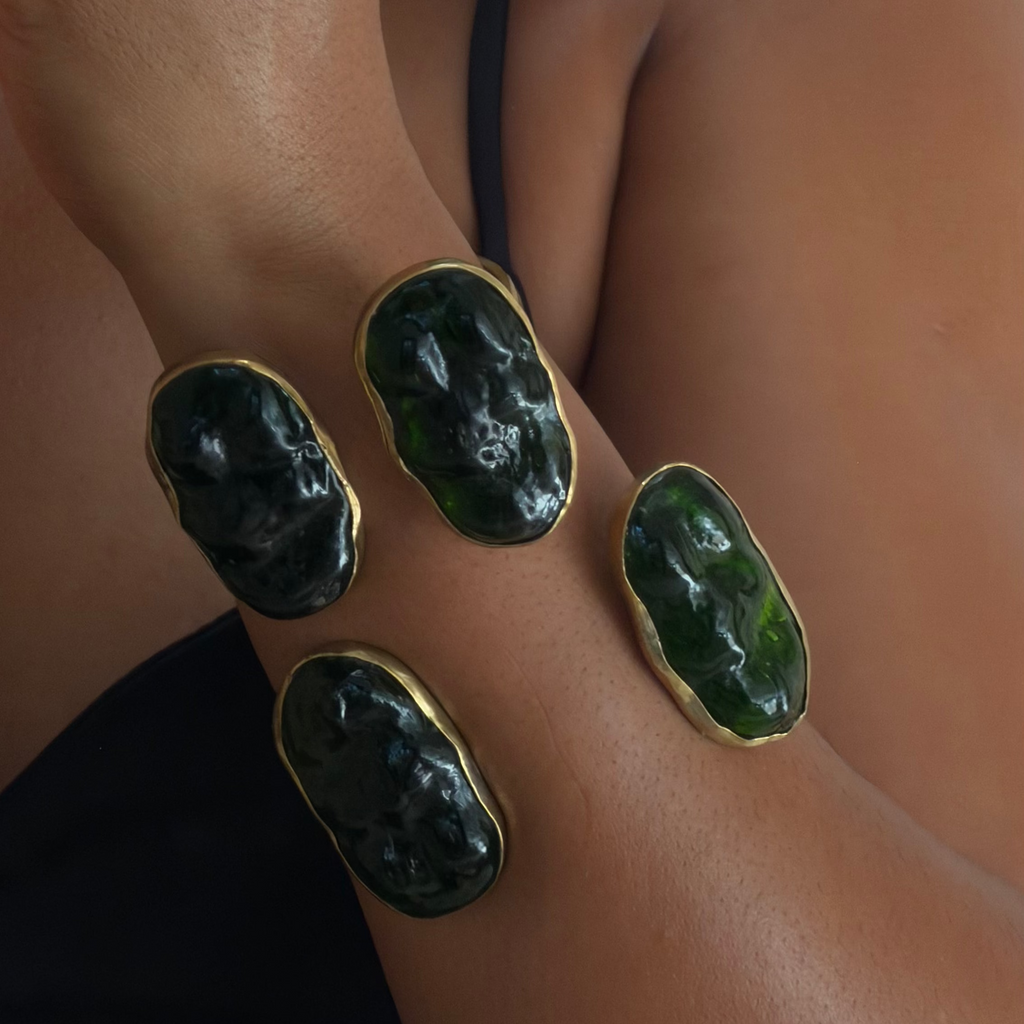 Emerald Glass set