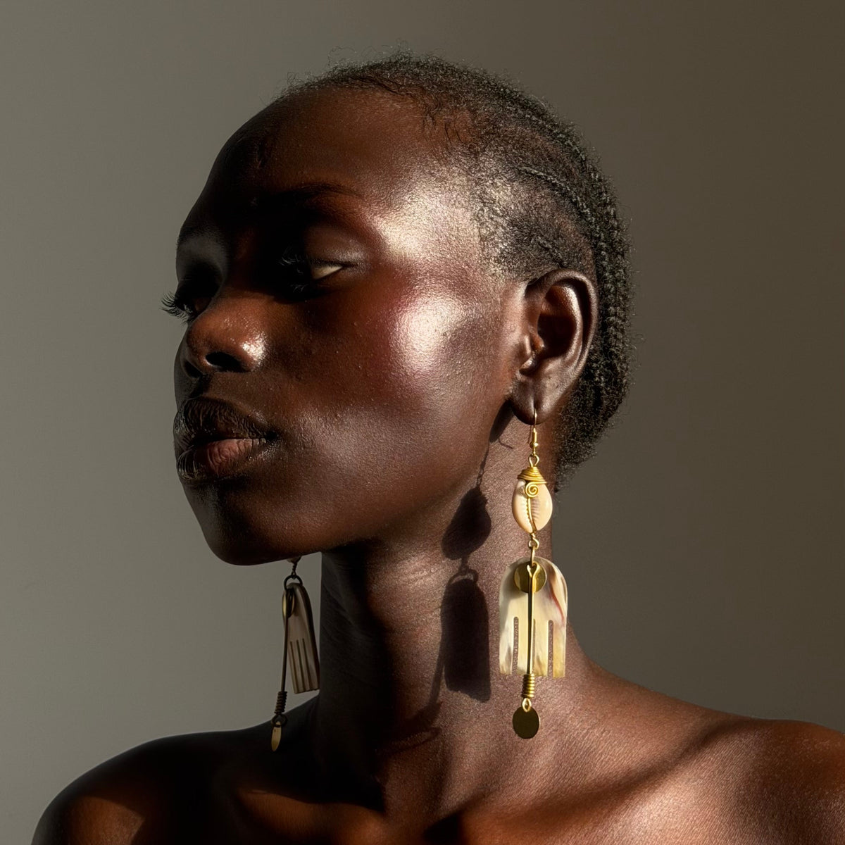 Bone Earrings