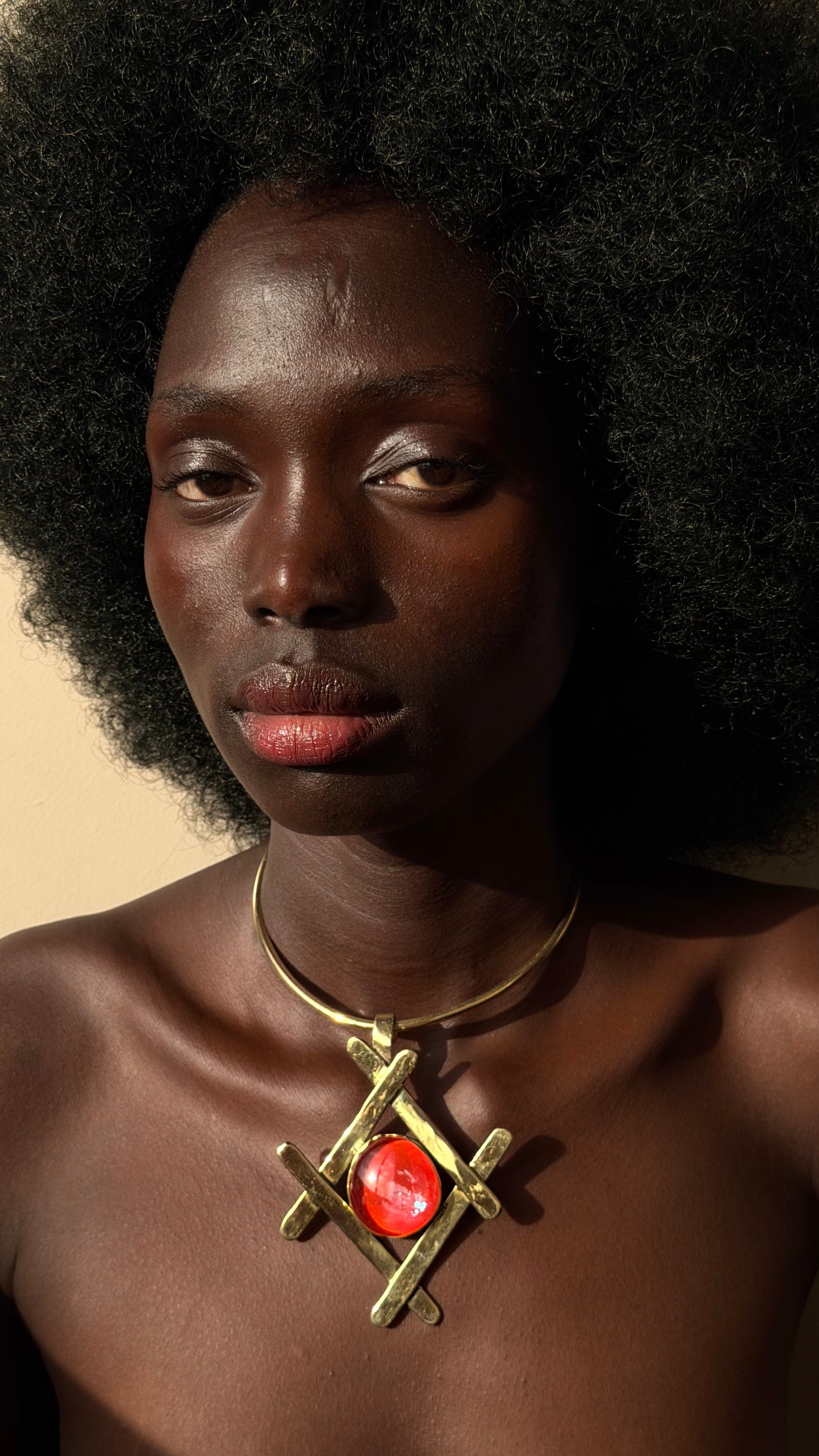 Tangerine Neck Cuff