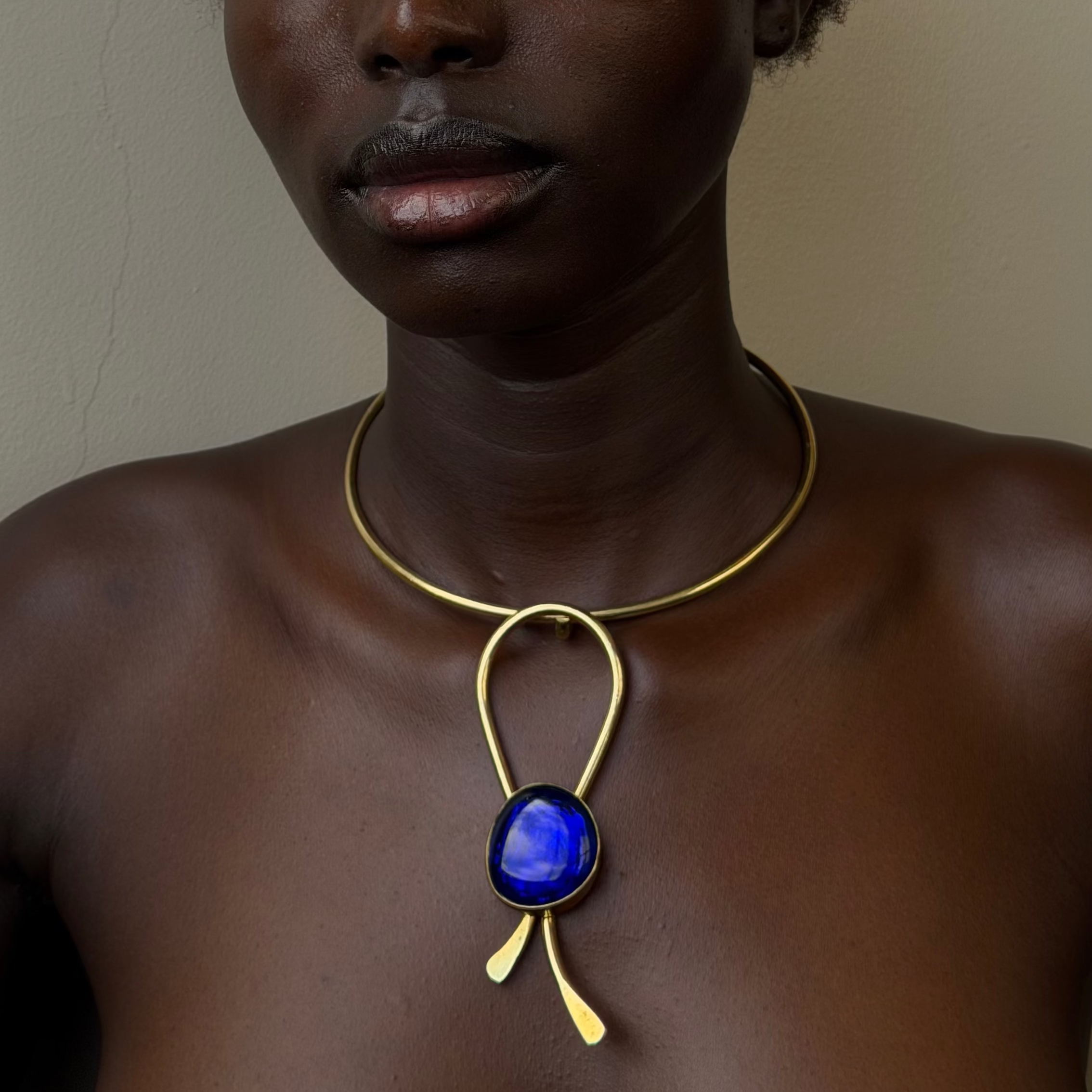 Egyptian Blue Neck cuff