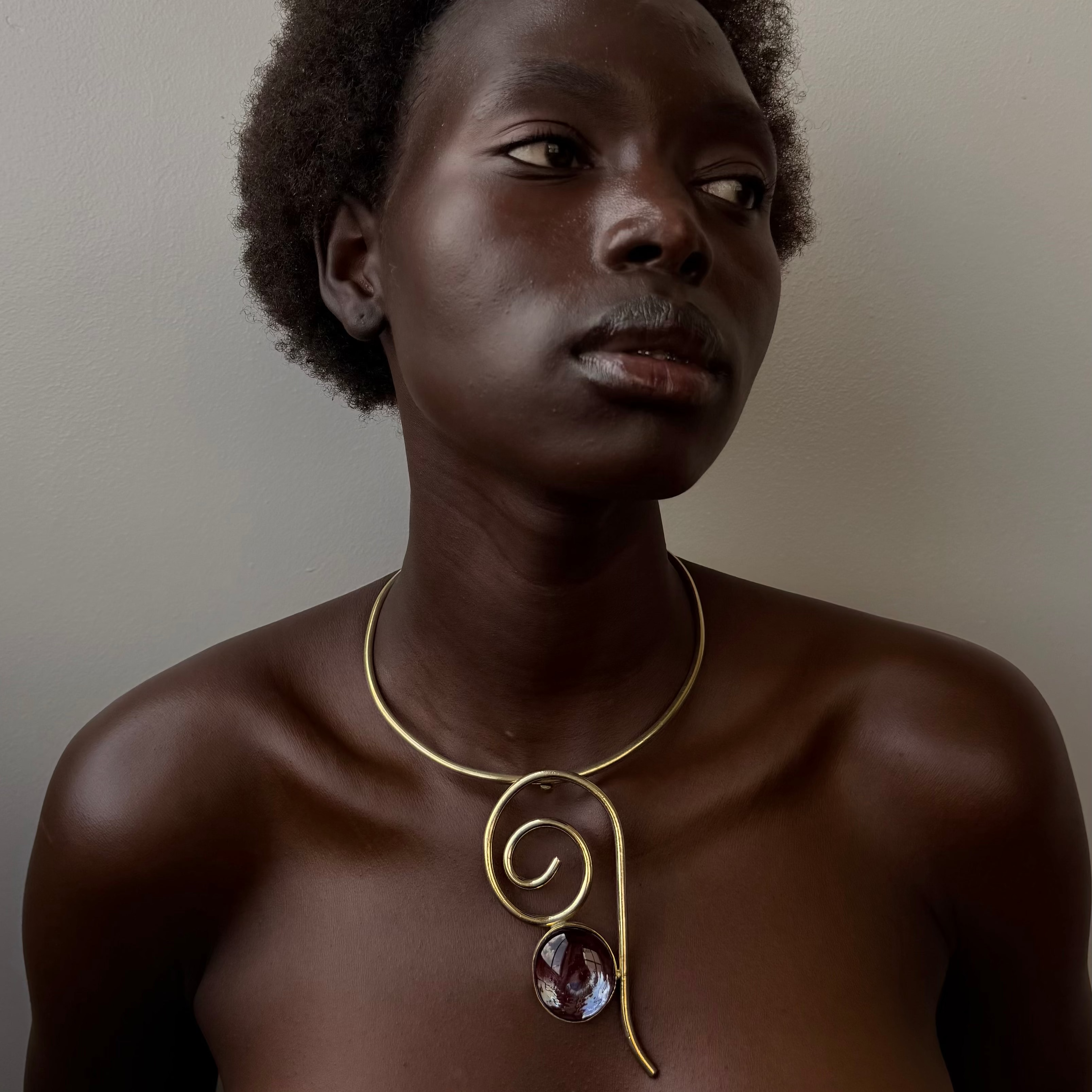 Plum Neck Cuff