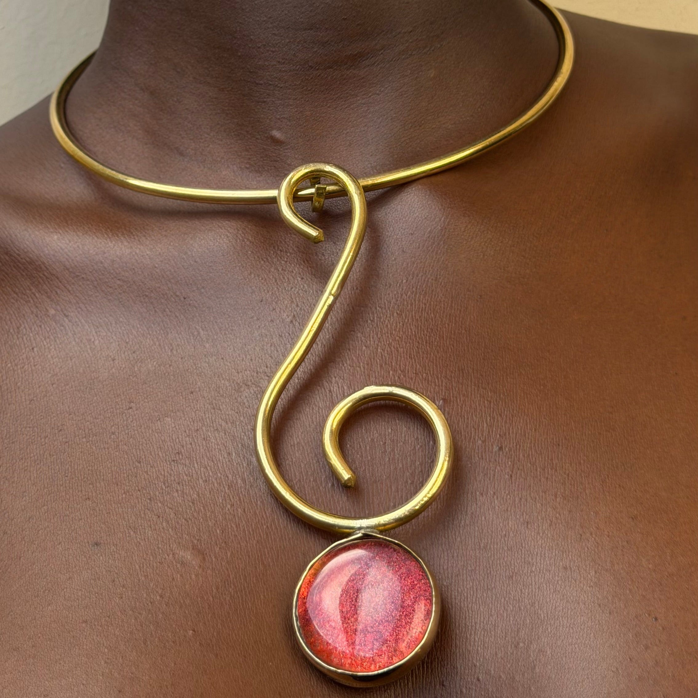 Pink Neck Cuff
