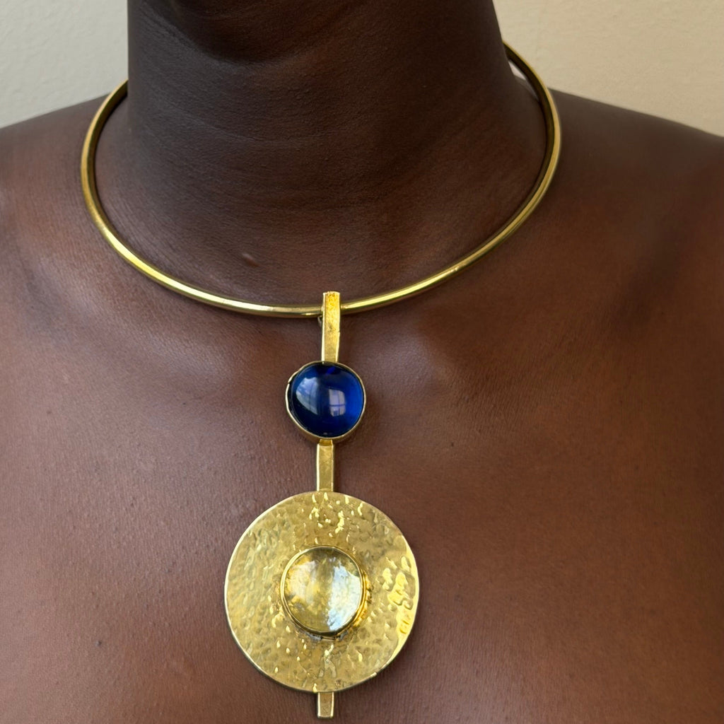 Double-tone Neck Cuff