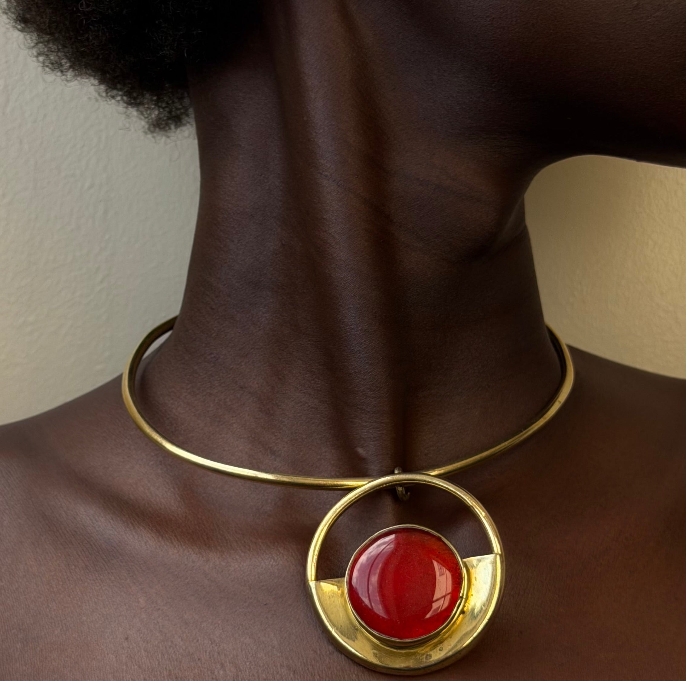 Ruby neck cuff