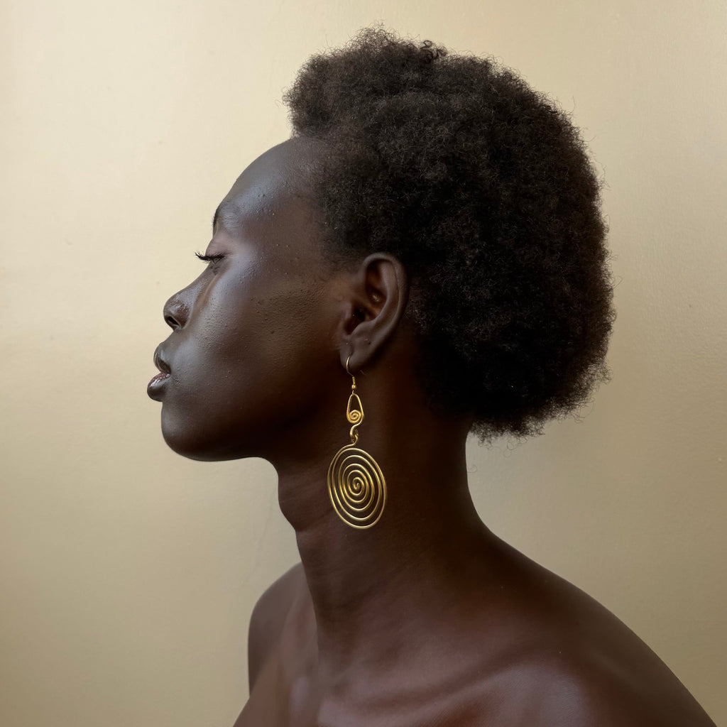 The mini Bahari spiral Earrings