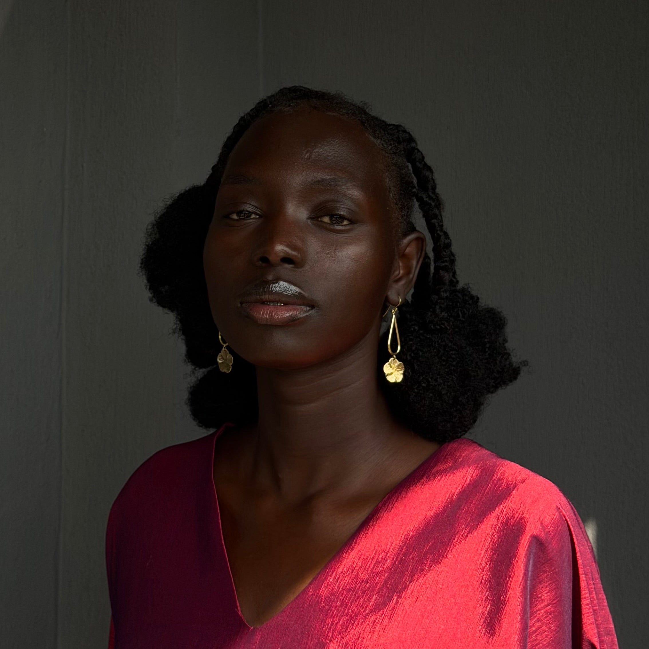 The Maua Laini earrings
