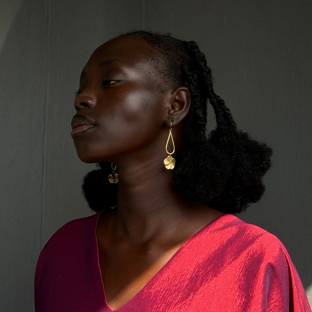 The Maua Laini earrings