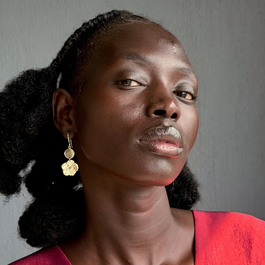 The Waridi Petal Earring