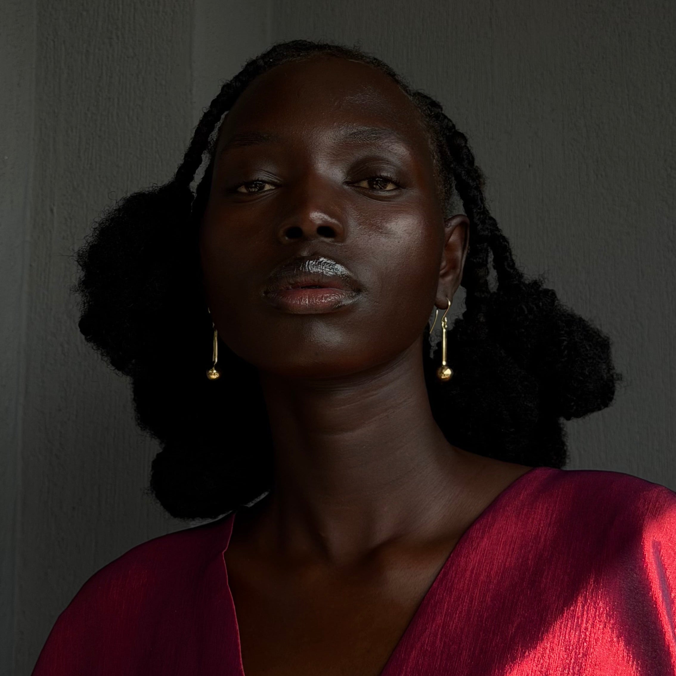 Mstari Tufe Earrings