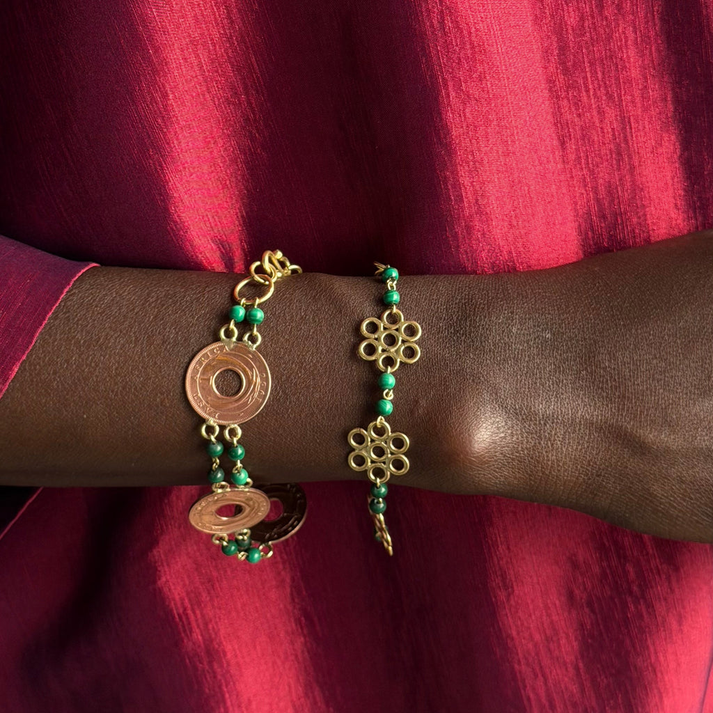 Malachite Stone Bracelet