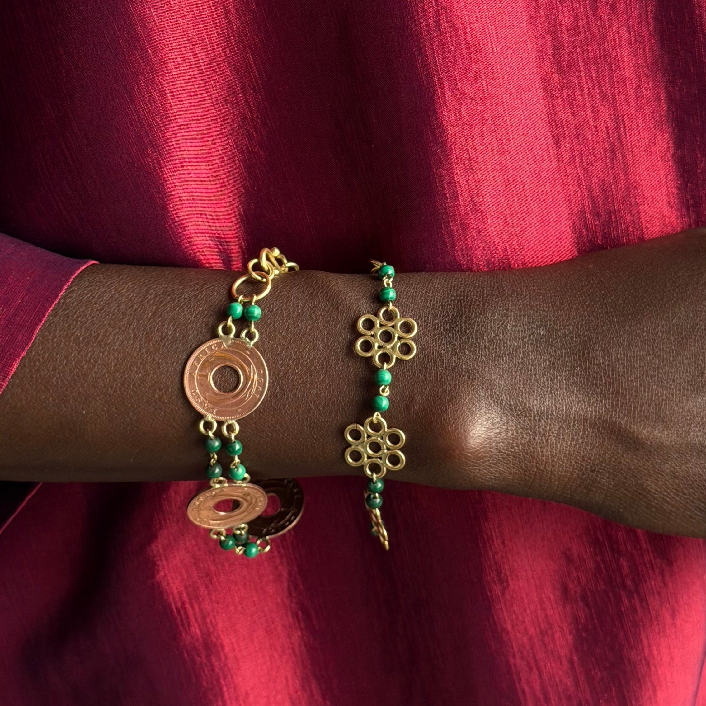 Malachite Stone Bracelet