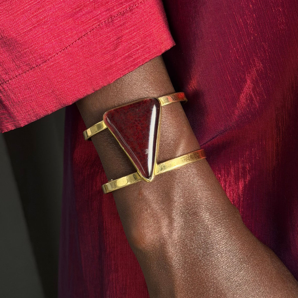 Plum Wrist Cuff