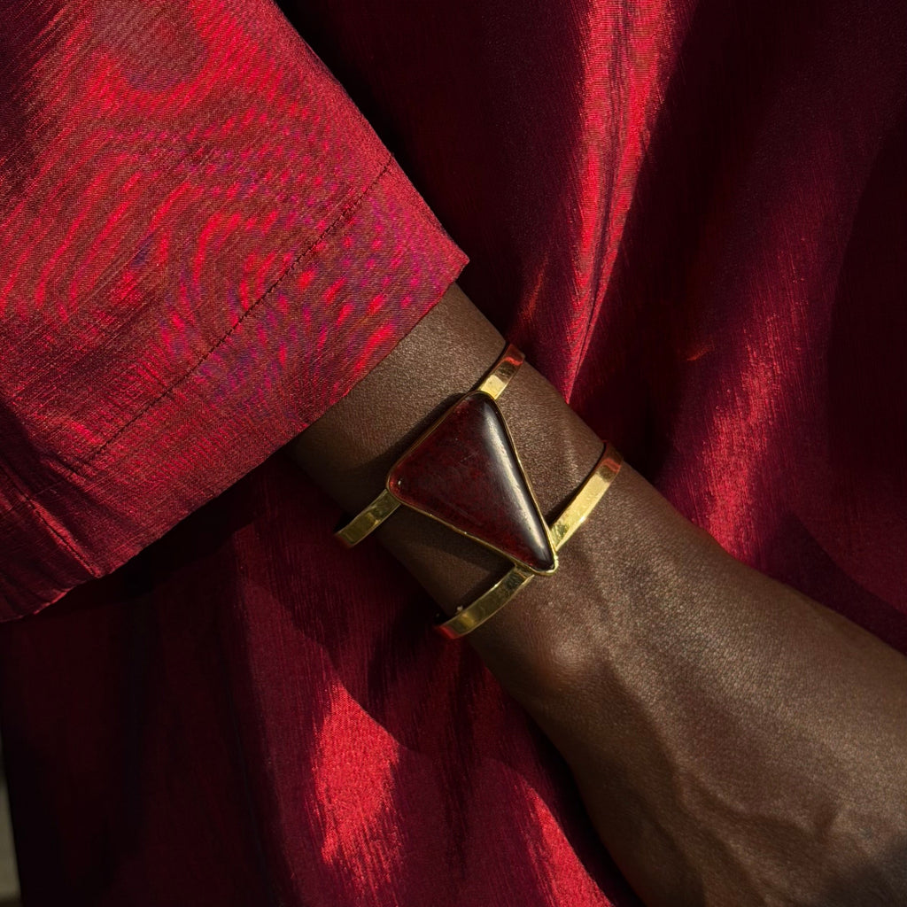Plum Wrist Cuff