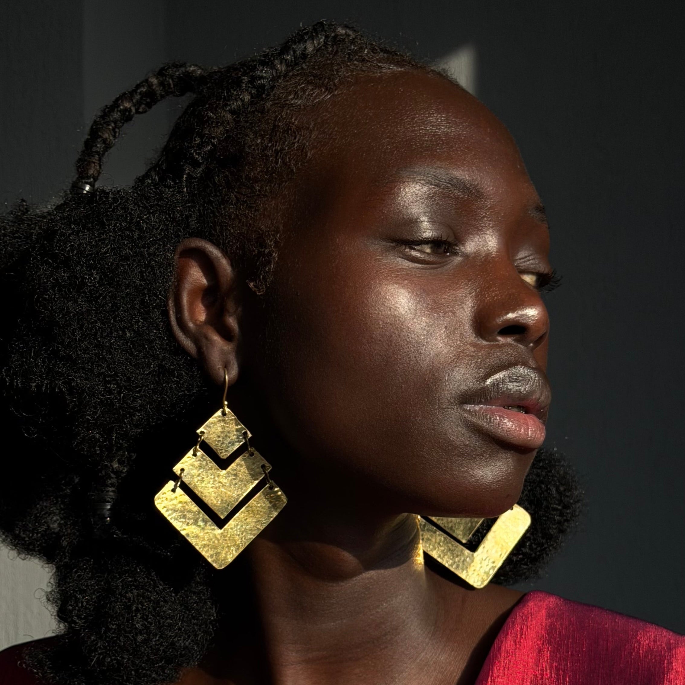 The Ngazi earrings