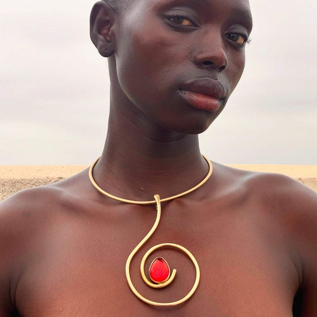 Ruby Neck cuff Unrefyned 